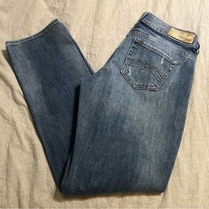 Express Distressed Boyfriend Jean